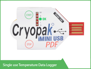 Single Use Temperature data logger Vacker Kuwait